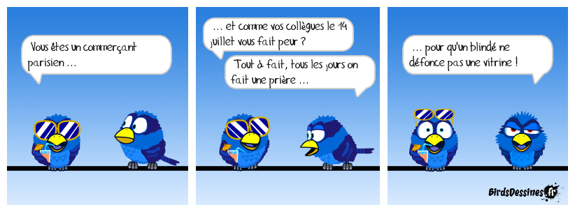 Si la France recule et que le blindé avance  ... comment veux-tu ...