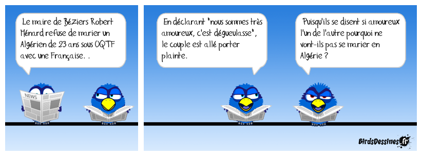 Un coup d'avion, il n'y en a pas pour longtemps.