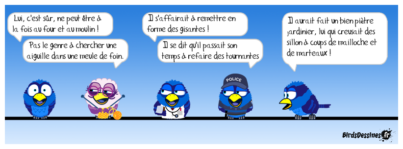 Verbidouillage n° 182 (vieux métier)