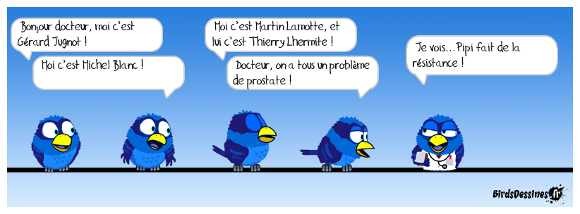 À force de jouer dans des films  de sciences-mictions !