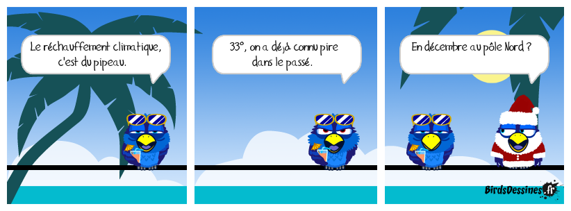 Sinon, la terre est plate, au fait ! Le climatosceptique