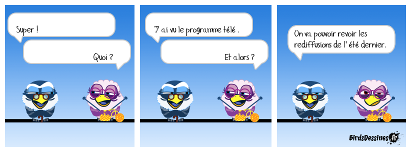 ♪ ♫ Comme d'habitude ... ♫ ♪