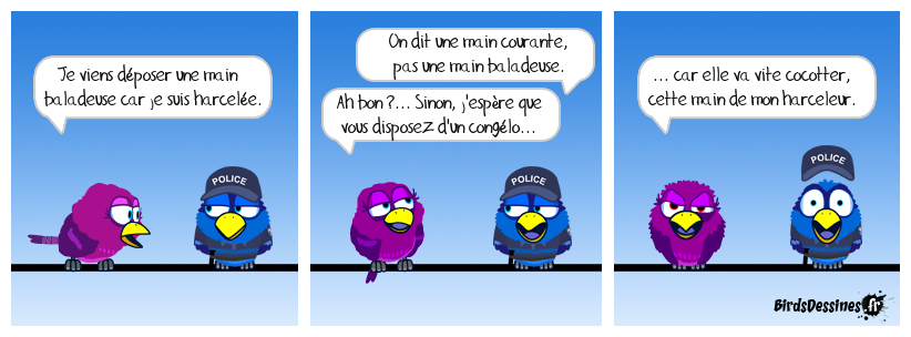 Ça vous la coupe ? Harcèlement