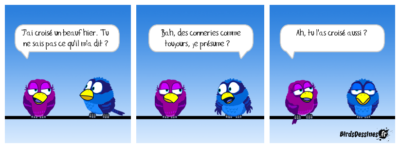 Avec les beaufs, comme dit l'autre "c'est systématiquement débile mais c'est toujours inattendu". Le monde pourri des beaufs 26