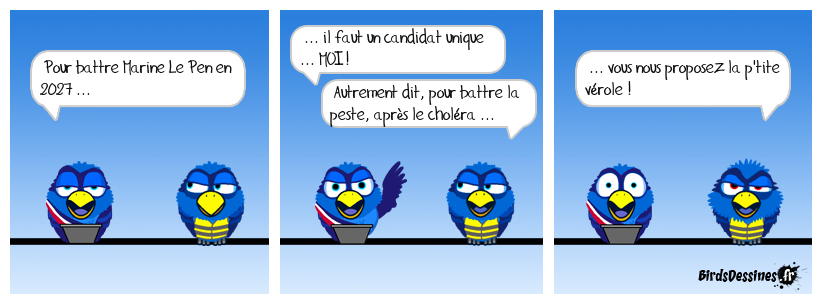 🦈 Pourvu que sa candidature ... capote  ! 🚑