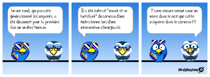 Un petit ver pour la route !