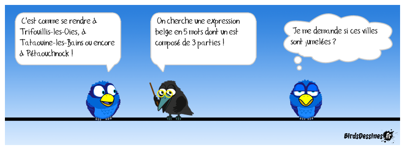Verbidouillage n° 249 (expression... belge)