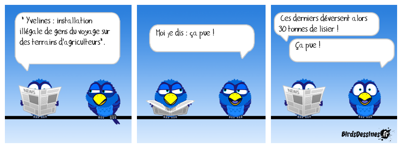 Eh oui, bonjour l'odeur!