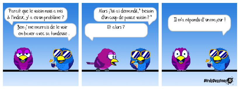 le langage des doigts