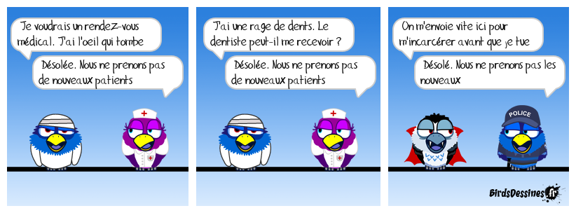 Nous ne vous prendrons pas!