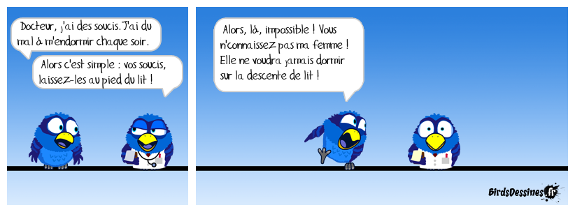 Non, ce n'est pas à cause de la chienne...