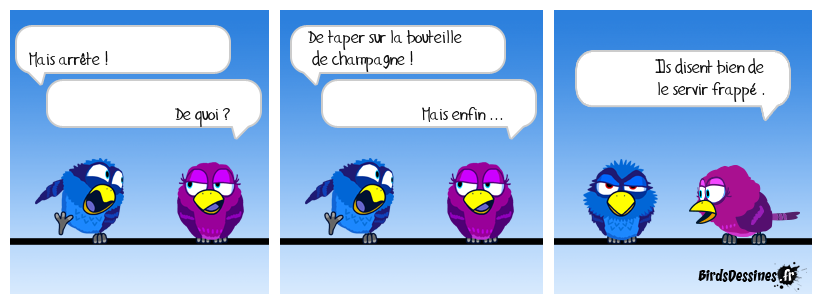 la blonde et les fêtes ...