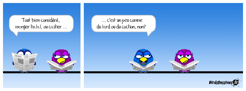 D'aucuns diront, bonnet blanc et blanc bonnet !