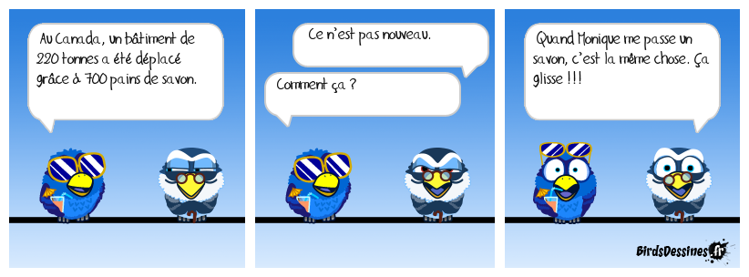 Alice ça glisse, bravo Francky !