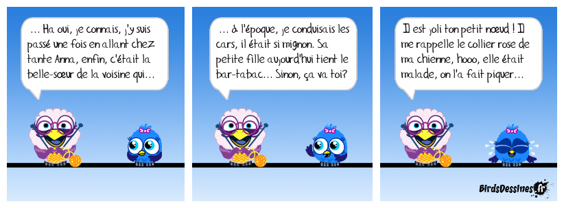 Au fait, bonne année mamie...