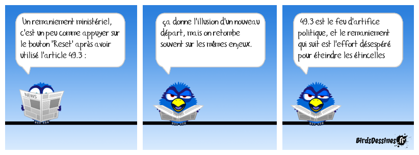 Remaniement ministériel 2 le retour