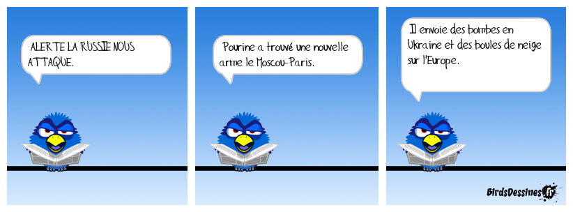 Poutine nous attaque