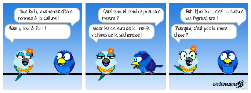 C'est sûr qu'avec elle ... le bonheur ne sera pas dans le pré !