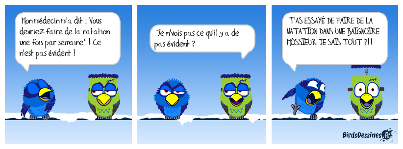 🤣 Conseil du médecin...02 🛁🏊