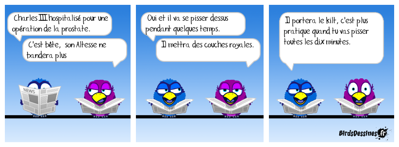 La bouffe de la clinique c'est pas Versailles non plus.