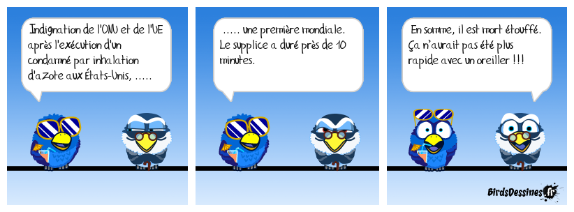 Une exécution qui manque d’air !