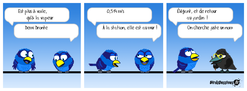 P'tite charade ornitho pour meubler