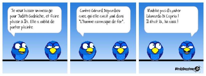 Ah oui, Gégé a dû en profiter aussi !