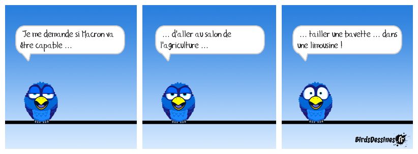 Surtout que notre président à la noix a le gîte assuré !