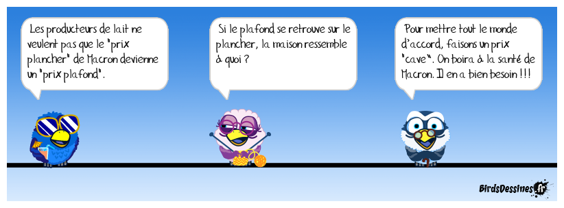 Faut pas avoir une araignée au plafond pour comprendre !