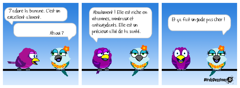 La banane c’est le pied ! 🍌