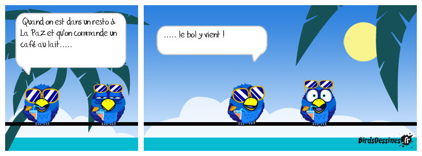 Pas de problèmes là bas.....