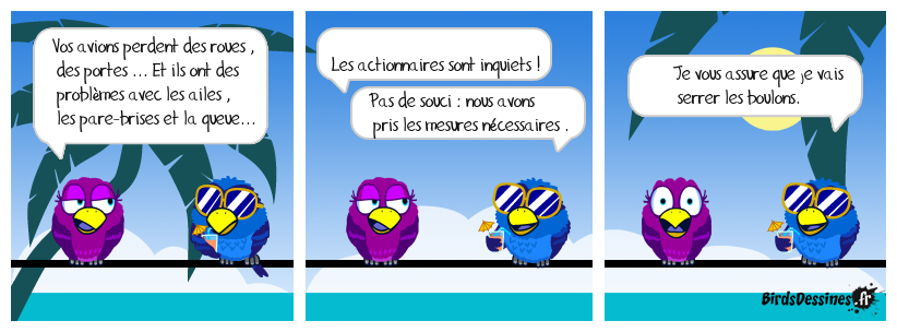 Boeing : le roi des pièces détachées ...