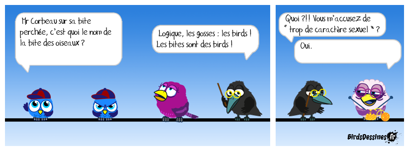 La bite de mR corbeau