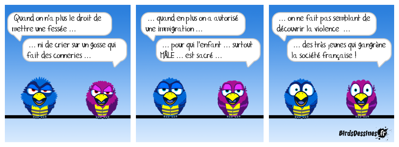 Dis Gaby, faudrait pas prendre les gens ... que pour des cons !