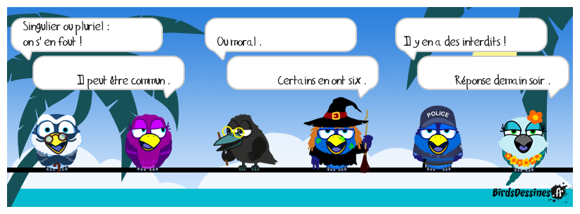 verbi sur tout et n'importe quoi ! 216