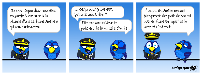 Si on ne peut plus rigoler.......