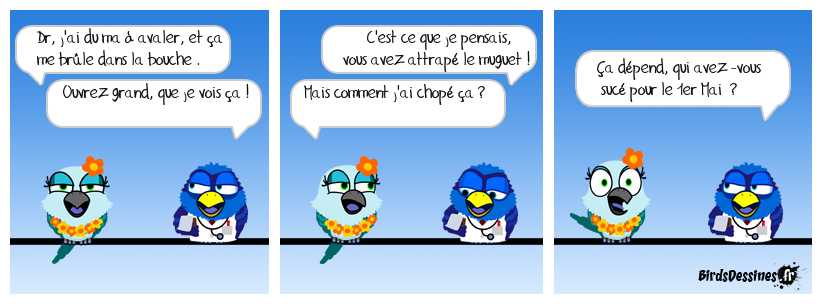 et le candida, gagne un brin de muguet  !