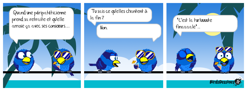 Il faut bien une fin.