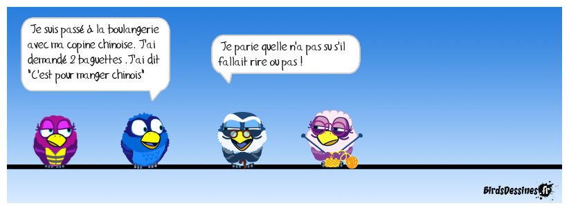 Le monde à la baguette