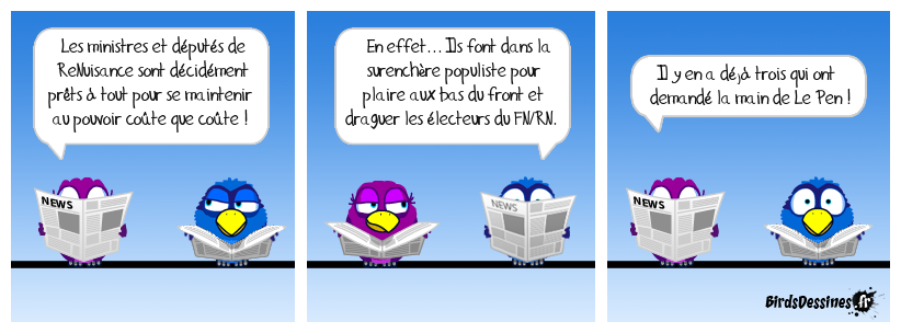 La course à l'extrême droite