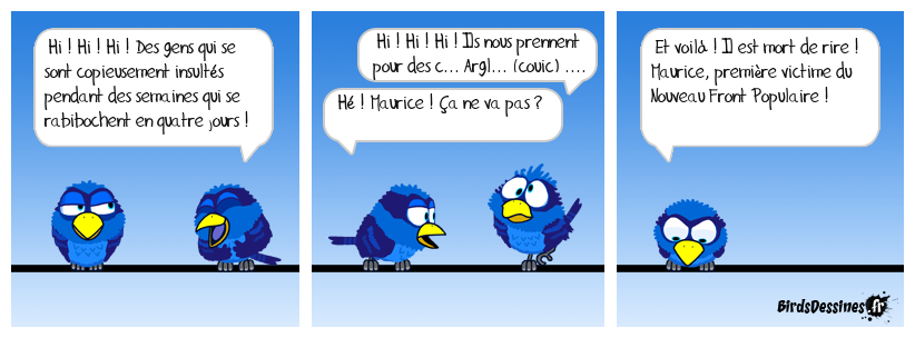 Après les élections, je ne leur donne pas quatre jours pour se foutre sur la g...  ! 🤡🤣