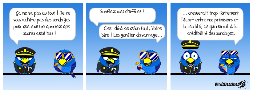 Heureusement, il reste les médias mainstreams pour faire de l'infox au profit de Notre Sire. Gonflette