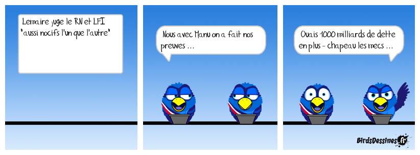 L'avis de Lemaire sur le RN et LFI ...