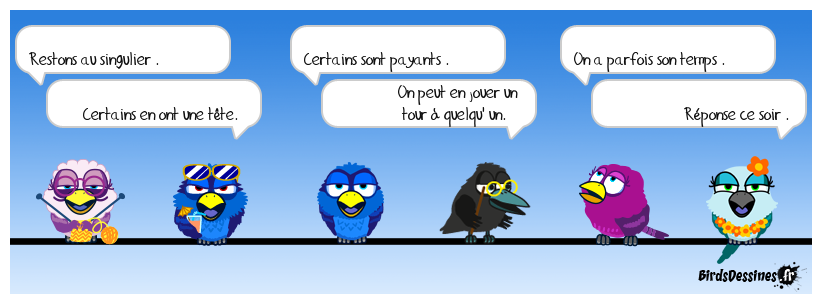 verbi sur tout et n'importe quoi ! 239