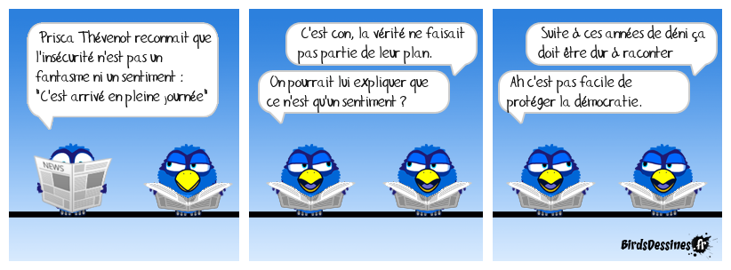 Elle a du mal à s'en remettre apparemment