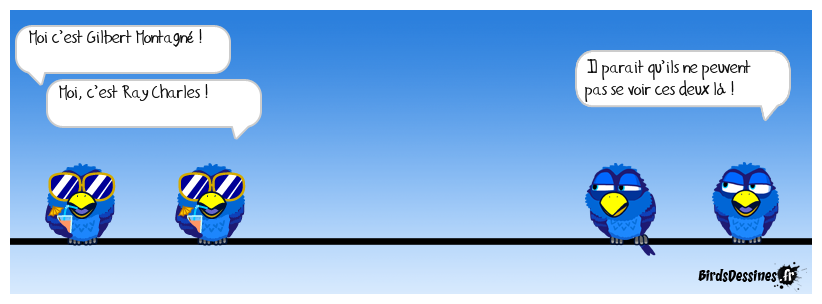 Et pourtant ils s’aiment bien !