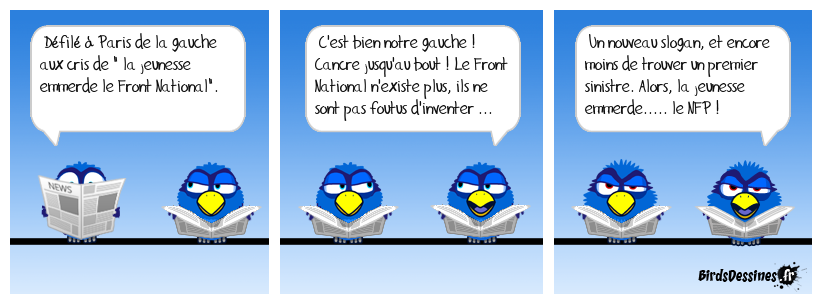 Les mouches ont changé d'âne.