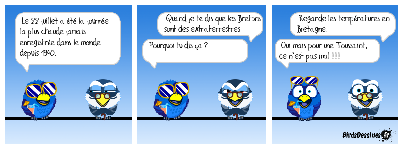 On ne vit pas tous sur la même planète !