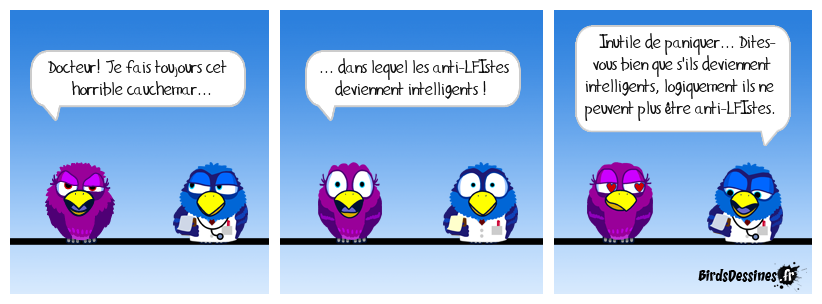 Malheureusement, ce n'est qu'un rêve. Cauchemar de rêve !