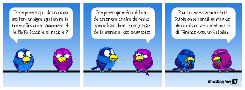 On les voit les ravages des Connards-news, des C-Huîtres et autres BFNTV sur les esprits limités ! Nan mais, sérieux !